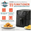 Heißluftfritteuse »CP158-AF«, inkl. Zubehör, 5,5 l