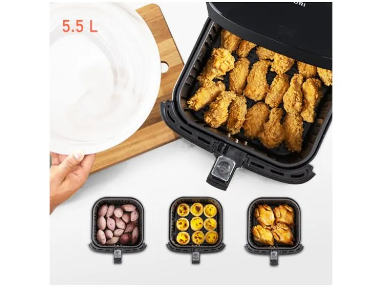 Heißluftfritteuse »CP158-AF«, inkl. Zubehör, 5,5 l