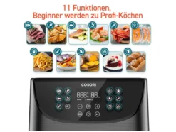 Heißluftfritteuse »CP158-AF«, inkl. Zubehör, 5,5 l
