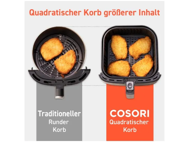 Heißluftfritteuse »CP158-AF«, inkl. Zubehör, 5,5 l