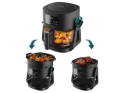 Heißluftfritteuse »Flip and Grill 4500«