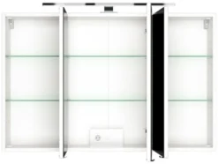 HELD Spiegelschrank »Faro«, mit 3 Spiegeltüren, LED-Aufbauleuchte