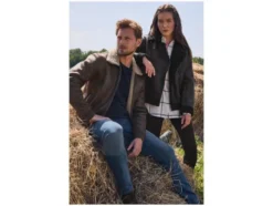 Herren Bikerjacke