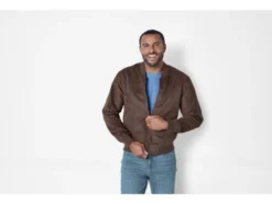 Herren Blouson, in Wildlederoptik