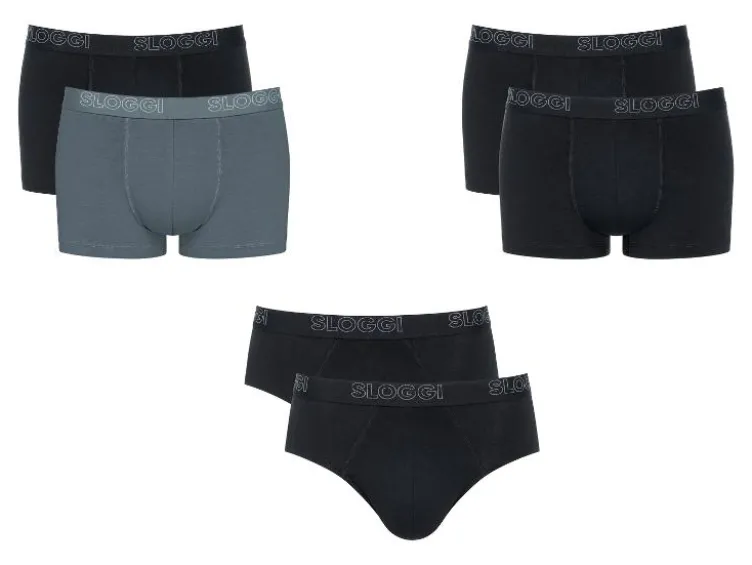 Herren Boxershorts/Slip, 2 Stück