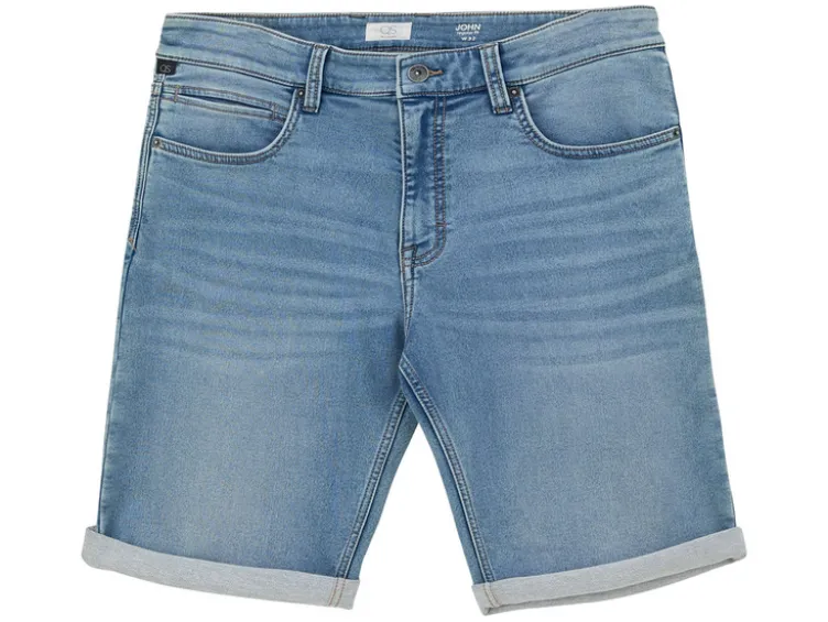 Herren Denim-Shorts mit Baumwolle
