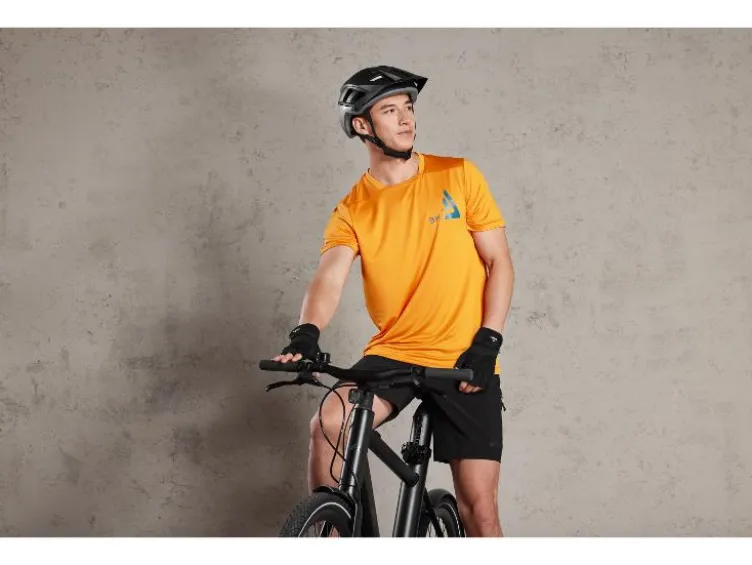 Herren Funktionsshirt, mit Reißverschlusstasche