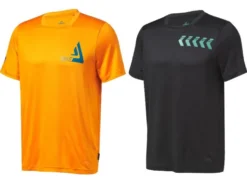 Herren Funktionsshirt, mit Reißverschlusstasche