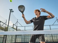 Herren Funktionsshirt Piqué Tennis/Padel