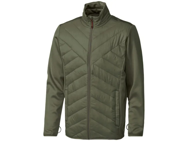 Herren Hybridjacke mit Stehkragen