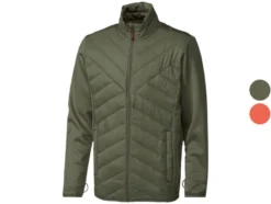 Herren Hybridjacke mit Stehkragen