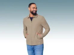 Herren Jacke mit Kentkragen