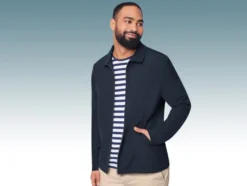 Herren Jacke mit Kentkragen