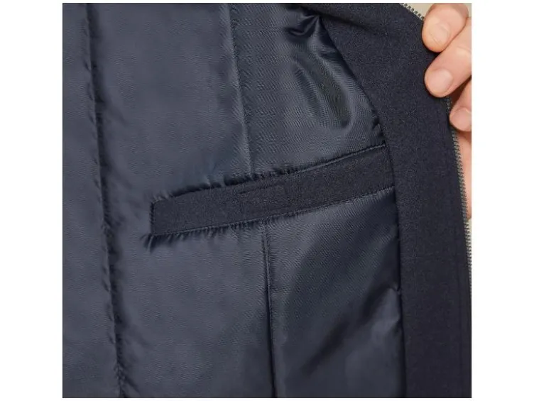 Herren Jacke mit Kentkragen, in Wolloptik