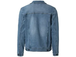 Herren Jeansjacke mit Kentkragen
