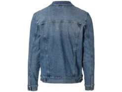 Herren Jeansjacke mit Kentkragen