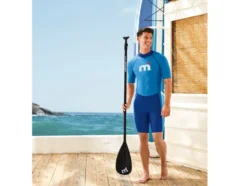 Herren Neopren-Shorty mit Reißverschluss am Rücken, blau/navy