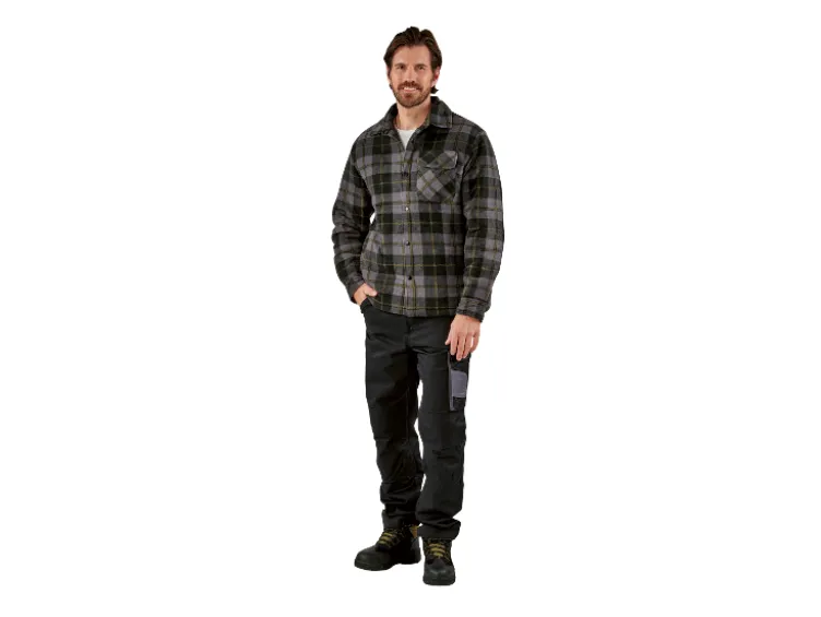 Herren Overshirt, im Karomuster