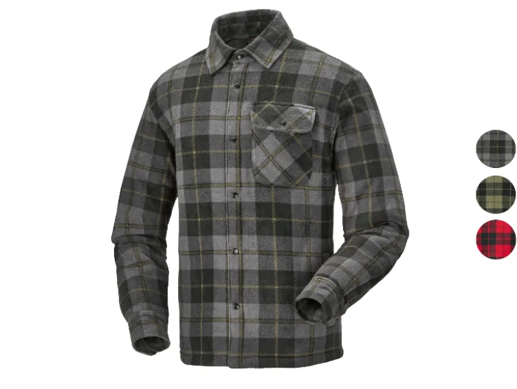 Herren Overshirt, im Karomuster