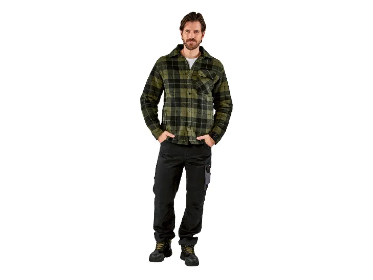 Herren Overshirt, im Karomuster