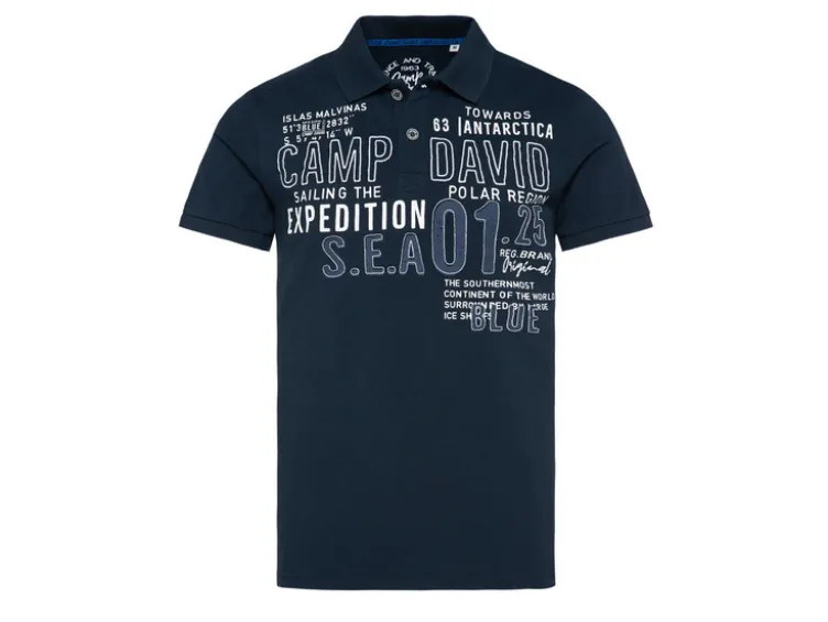 Herren Poloshirt mit Druck