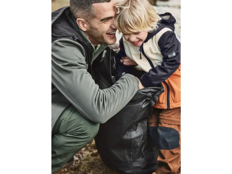 Herren Softshelljacke, winddicht und atmungsaktiv