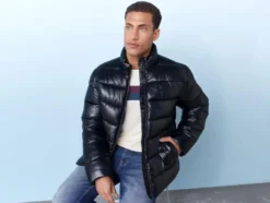 Herren Steppjacke, windabweisend