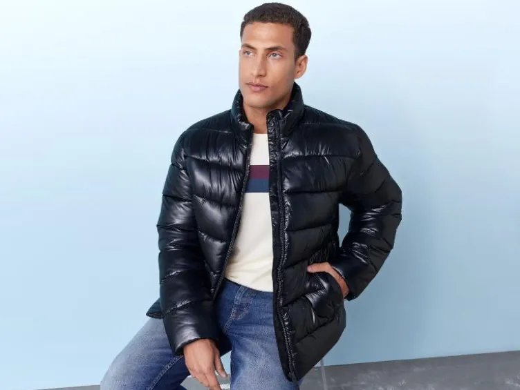 Herren Steppjacke, windabweisend