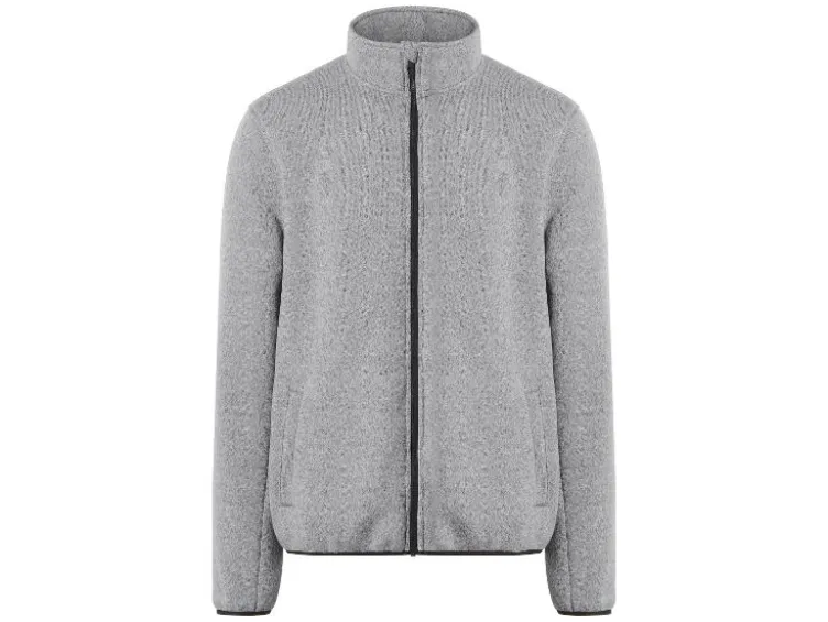 Herren Strickfleece-Jacke