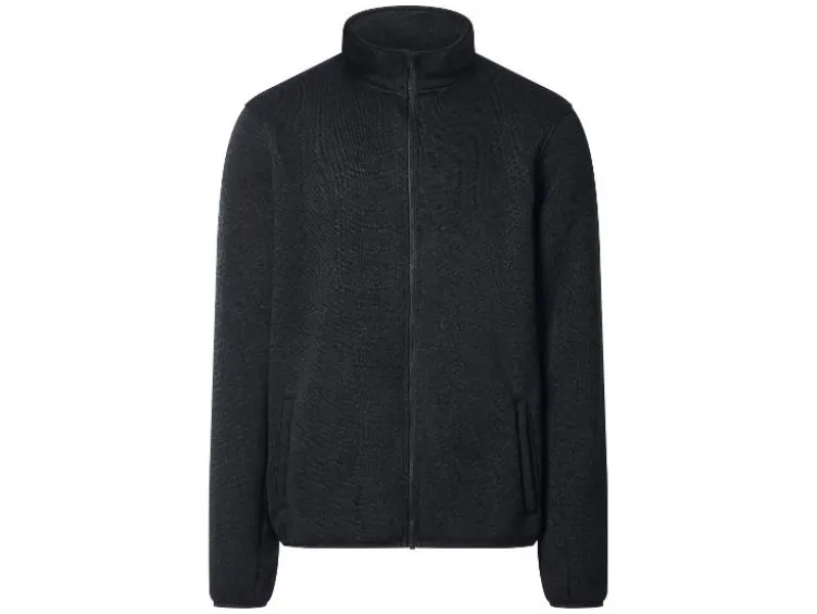 Herren Strickfleece-Jacke