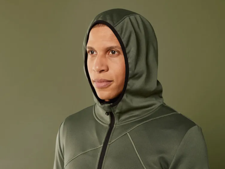 Herren Thermo-Jacke mit Kapuze
