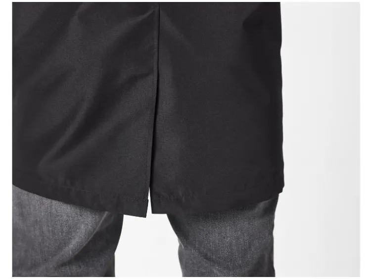 Herren Trenchcoat, mit Gehschlitz