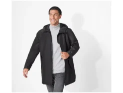 Herren Trenchcoat, mit Gehschlitz