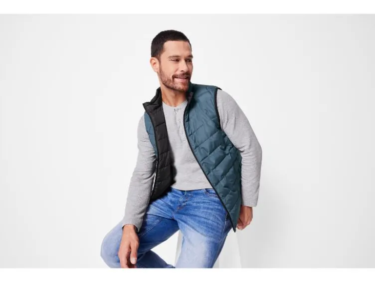 Herren Wendeweste, 2-in-1, windabweisend
