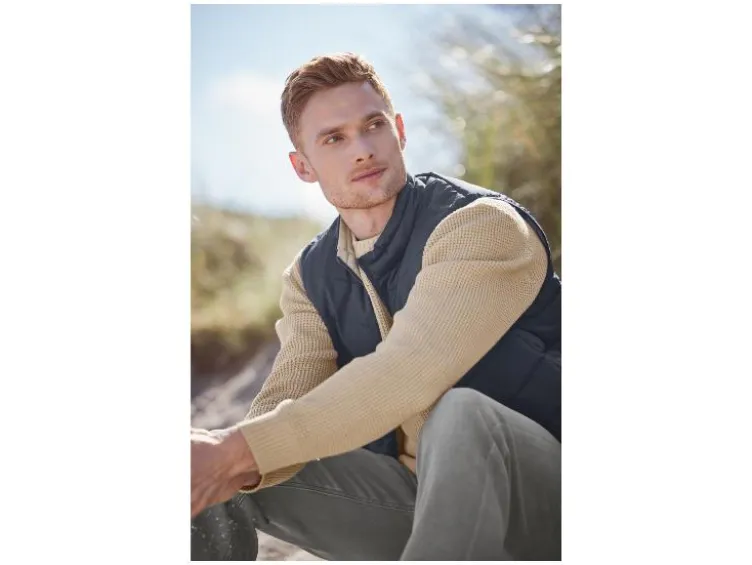 Herren Wendeweste, 2-in-1, windabweisend