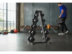 Hexagon-Kurzhantel, 17,5 kg
