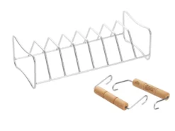 Hähnchengriller / Spareribshalter / Burgerformer / Marinadenset / Burgerglocke