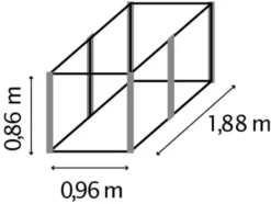 Hochbeet »Meta«