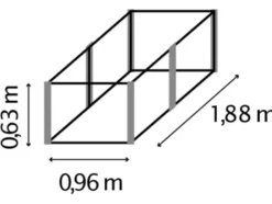 Hochbeet »Meta«