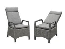 Hochlehner-Sessel »Dallas«, 2er Set, inkl. Auflagen