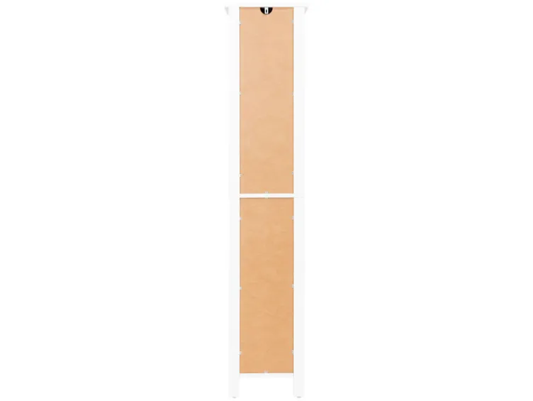 Hochschrank »Stockholm«, Landhaus, weiß