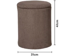 Hocker mit Staufach