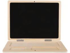 Holz Magnettafel und Laptop FSC