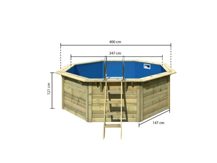 Holzpool »Flipper«