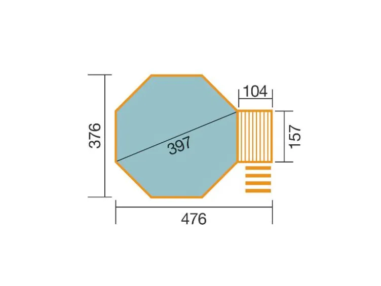Holzpool-Set »593 B«