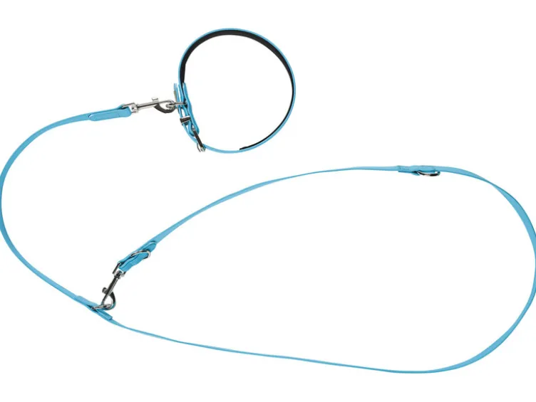 Hundehalsband und Leine, 3-fach verstellbar