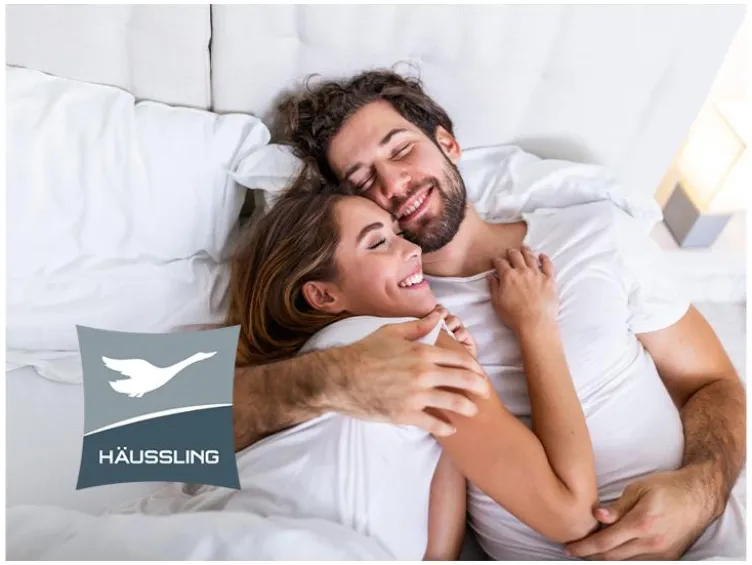 HÄUSSLING Royal Daunen-Kassettenbettdecke extrawarm