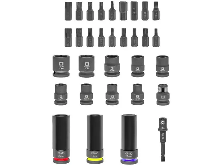 Impact Stecknuss Set, 32-teilig