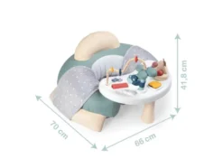 3-in-1 Baby-Spielsitz, mit Activity-Tisch