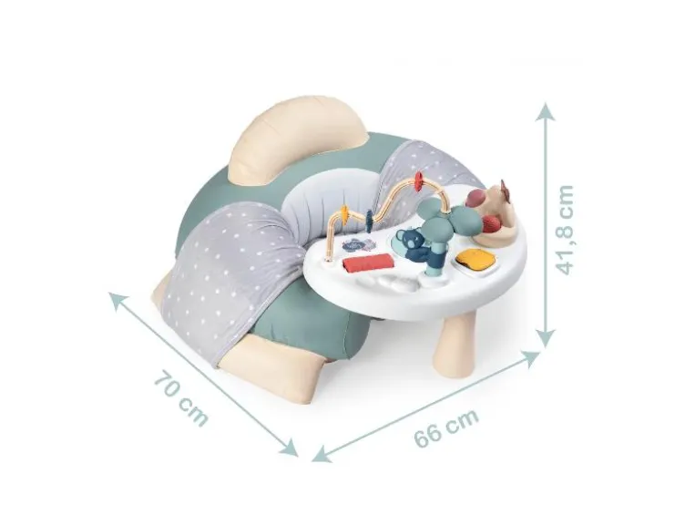 3-in-1 Baby-Spielsitz, mit Activity-Tisch